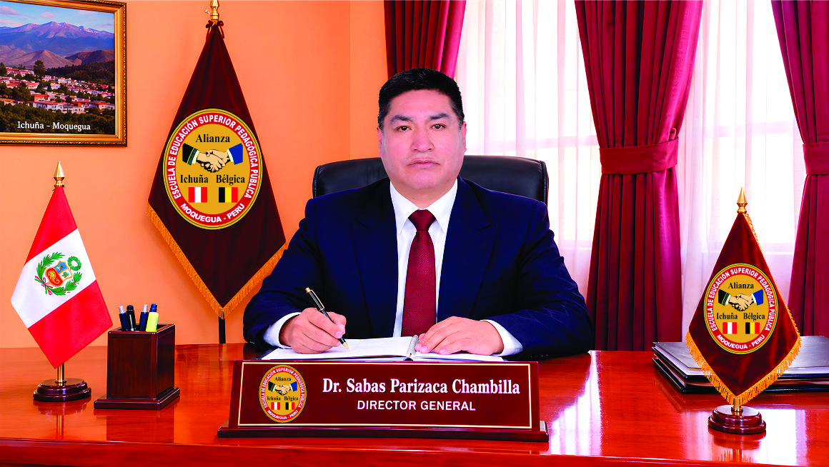 Dr. Sabas Parizaca Chambilla, Director General de la EESPP Alianza Ichuña Bélgica